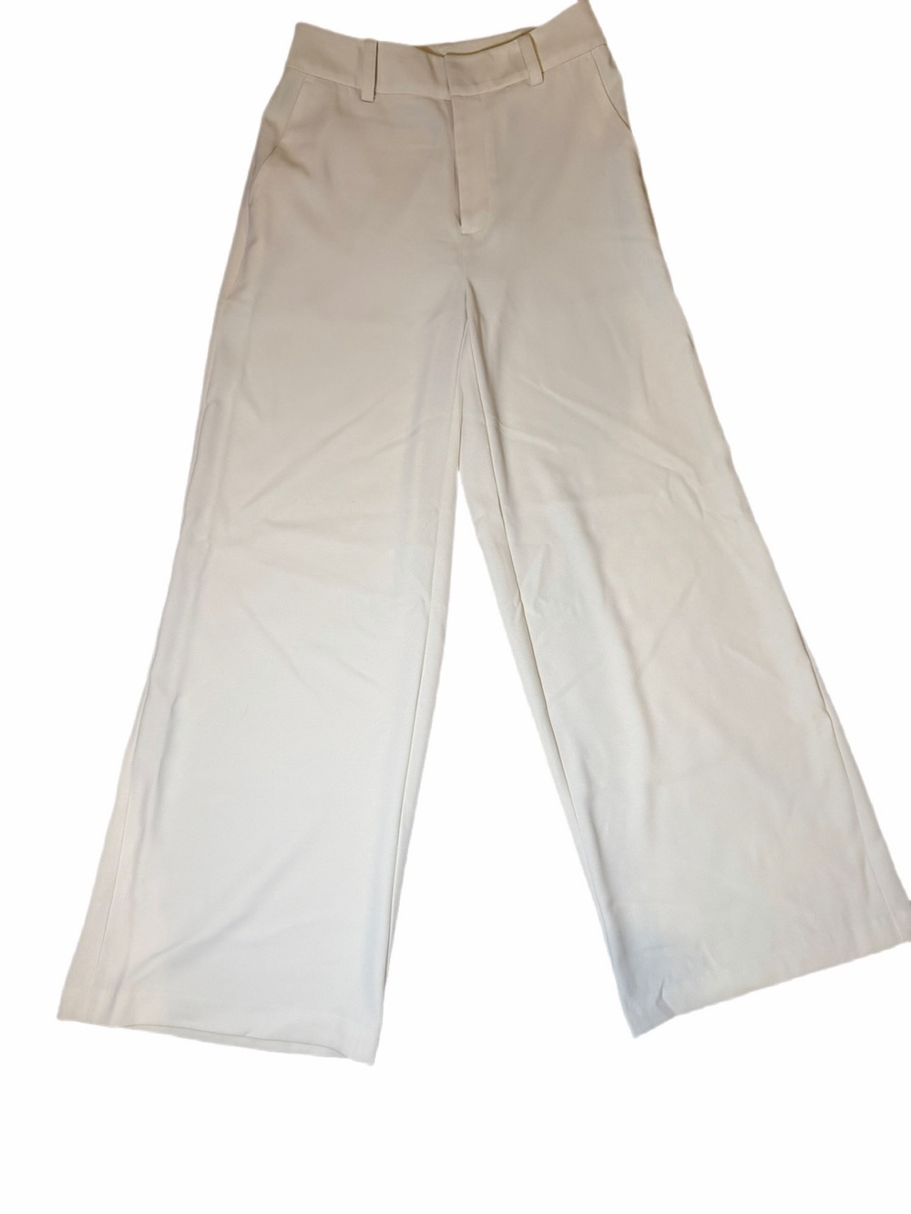 INC International Concepts Cream Wide-Leg Women's Pants